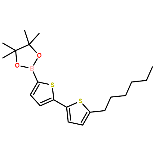 1,3,2-Dioxaborolane, 2-(5'-hexyl[2,2'-bithiophen]-5-yl)-4,4,5,5-tetramethyl-