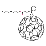 3'H-Cyclopropa[1,9][5,6]fullerene-C60-Ih-3'-butanoicacid, 3'-phenyl-, octyl ester (9CI)