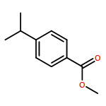 Benzoic acid, 4-(1-methylethyl)-, methyl ester