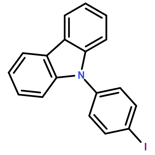 9H-Carbazole, 9-(4-iodophenyl)-