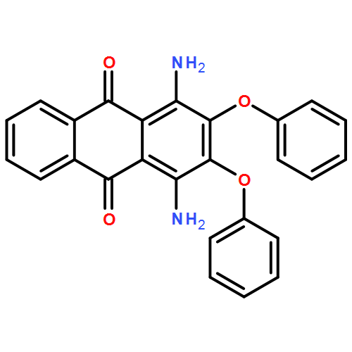 9,10-Anthracenedione, 1,4-diamino-2,3-diphenoxy-