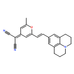 Propanedinitrile, 2-[2-methyl-6-[2-(2,3,6,7-tetrahydro-1H,5H-benzo[ij]quinolizin-9-yl)ethenyl]-4H-pyran-4-ylidene]-