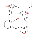 Pentacyclo[19.3.1.13,7.19,13.115,19]octacosa-1(25),3,5,7(28),9,11,13(27),15,17,19(26),21,23-dodecaene-25,27-diol, 26,28-dipropoxy-