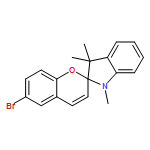 Spiro[2H-1-benzopyran-2,2'-[2H]indole], 6-bromo-1',3'-dihydro-1',3',3'-trimethyl-