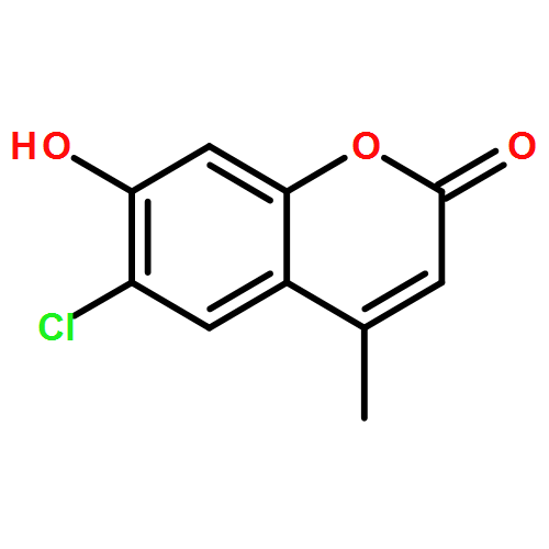 2H-1-Benzopyran-2-one,6-chloro-7-hydroxy-4-methyl-