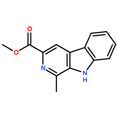 9H-Pyrido[3,4-b]indole-3-carboxylic acid, 1-methyl-, methyl ester