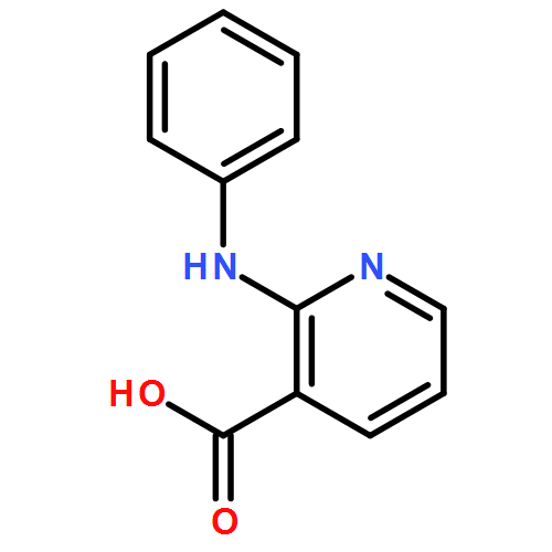 3-Pyridinecarboxylic acid, 2-(phenylamino)-