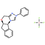 (5aR,10bS)-5a,10b-Dihydro-2-phenyl-4H,6H-indeno[2,1-b][1,2,4]triazolo[4,3-d][1,4]oxazinium Tetrafluoroborate