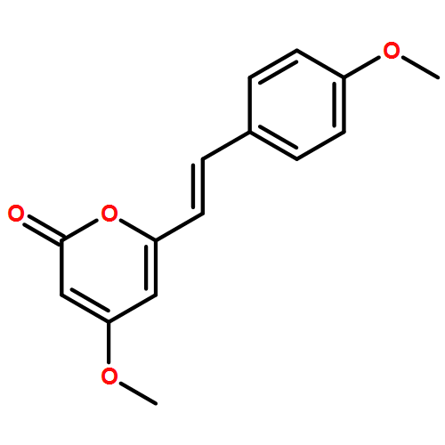 2H-Pyran-2-one, 4-methoxy-6-[(1E)-2-(4-methoxyphenyl)ethenyl]-