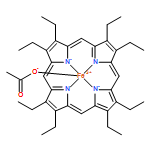 Iron, (acetato-κO)[2,3,7,8,12,13,17,18-octaethyl-21H,23H-porphinato(2-)-κN21,κN22,κN23,κN24]-, (SP-5-12)-