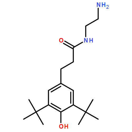 Benzenepropanamide, N-(2-aminoethyl)-3,5-bis(1,1-dimethylethyl)-4-hydroxy-