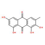 9,10-Anthracenedione,1,2,6,8-tetrahydroxy-3-methyl-