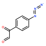 Benzeneacetaldehyde, 4-azido-α-oxo-