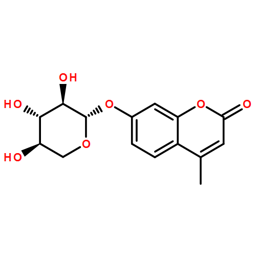 2H-1-Benzopyran-2-one,4-methyl-7-(b-D-xylopyranosyloxy)-