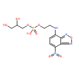 Phosphoric acid,mono(2,3-dihydroxypropyl)mono[2-[(7-nitro-2,1,3-benzoxadiazol-4-yl)amino]ethyl] ester