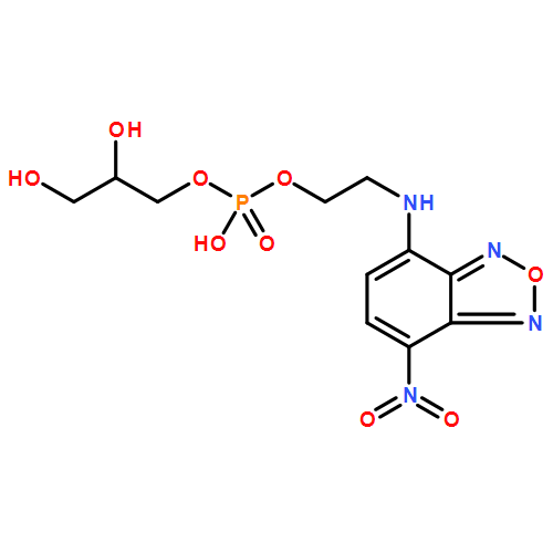 Phosphoric acid,mono(2,3-dihydroxypropyl)mono[2-[(7-nitro-2,1,3-benzoxadiazol-4-yl)amino]ethyl] ester