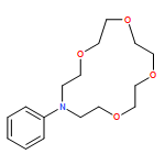 1,4,7,10-Tetraoxa-13-azacyclopentadecane, 13-phenyl-