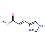 2-Propenoic acid, 3-(1H-imidazol-4-yl)-, methyl ester, (2E)-