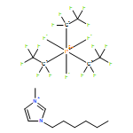 1-Hexyl-3-methylimidazolium tris(pentafluoroethyl)trifluorophosphate