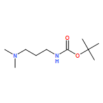 Carbamic acid, N-[3-(dimethylamino)propyl]-, 1,1-dimethylethyl ester