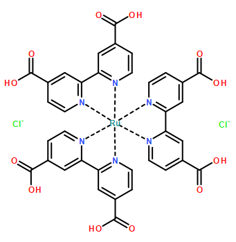 2-(4-carboxy-2-pyridyl)pyridine-4-carboxylic acid, ruthenium(2+), dichloride