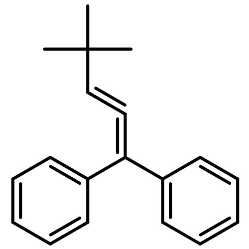 Benzene, 1,1'-(4,4-dimethyl-1,2-pentadienylidene)bis-