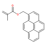 2-Propenoic acid, 2-methyl-, 1-pyrenylmethyl ester