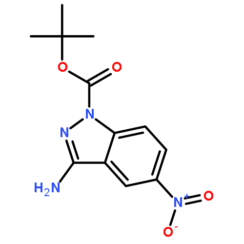 tert-Butyl 3-amino-5-nitro-1H-indazole-1-carboxylate