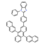 1H-Benzimidazole, 2-[4-(9,10-di-2-naphthalenyl-2-anthracenyl)phenyl]-1-phenyl-