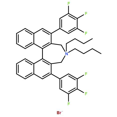 3H-Dinaphth[2,1-c:1',2'-e]azepinium,4,4-dibutyl-4,5-dihydro-2,6-bis(3,4,5-trifluorophenyl)-, bromide (1:1), (11bS)-