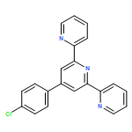 2,2':6',2''-Terpyridine, 4'-(4-chlorophenyl)-