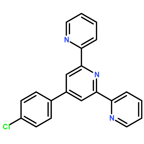 2,2':6',2''-Terpyridine, 4'-(4-chlorophenyl)-