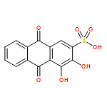 2-Anthracenesulfonicacid, 9,10-dihydro-3,4-dihydroxy-9,10-dioxo-