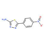 1,3,4-Thiadiazol-2-amine, 5-(4-nitrophenyl)-