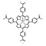 Manganate(4-), chloro[[4,4',4'',4'''-(21H,23H-porphine-5,10,15,20-tetrayl-κN21,κN22,κN23,κN24)tetrakis[benzoato]](6-)]-, hydrogen (1:4), (SP-5-12)-