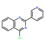 Quinazoline, 4-chloro-2-(3-pyridinyl)-