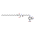 Hexanamide,N-[(1S,2R,3E)-2-hydroxy-1-(hydroxymethyl)-3-heptadecenyl]-6-[(7-nitro-2,1,3-benzoxadiazol-4-yl)amino]-